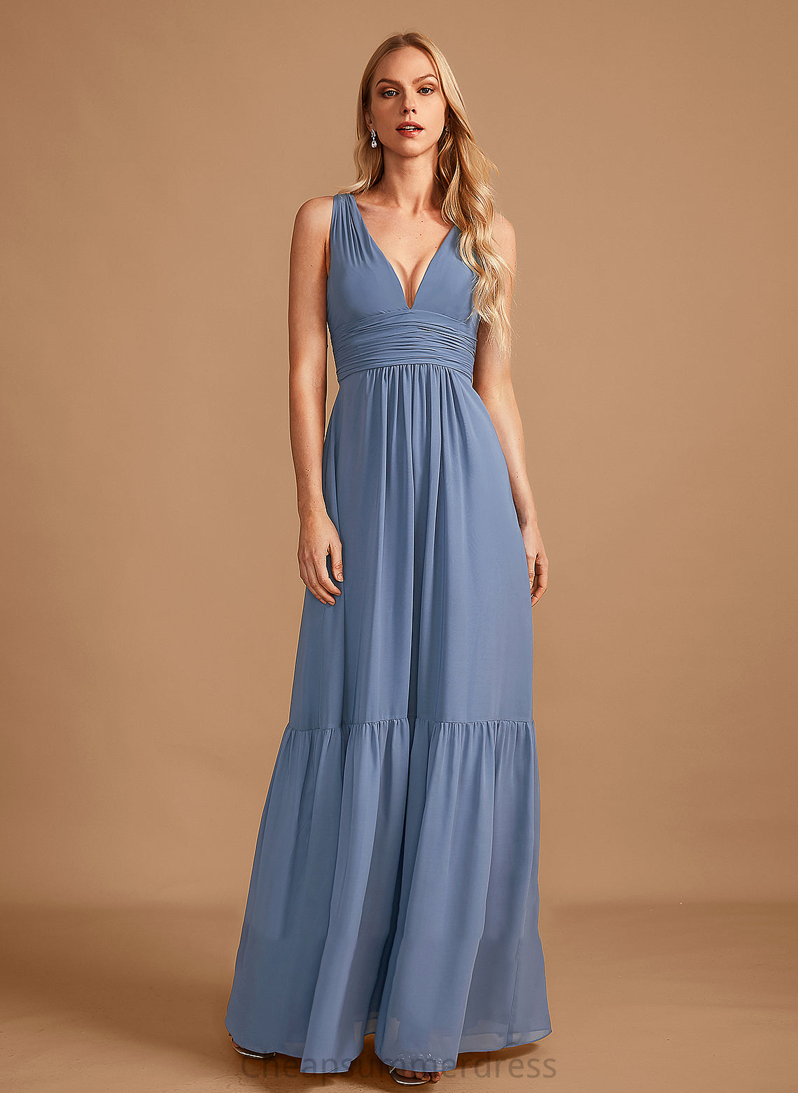 A-Line Fabric Silhouette V-neck Length Pockets Neckline Embellishment Floor-Length Jadyn Spaghetti Staps Floor Length